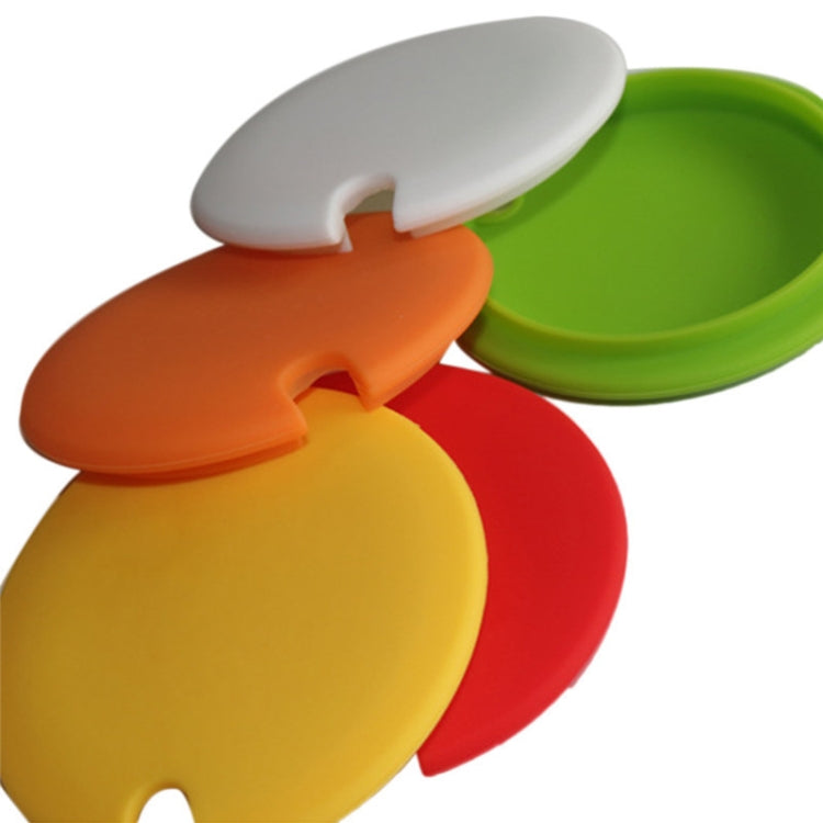 5 PCS Creative Cup Lids Food-grade Silicone Cup Cover Heat-resistant Safe Healthy Silicone Lid with Gap(Yellow) - free shipping - PMC TechLife - Order now!