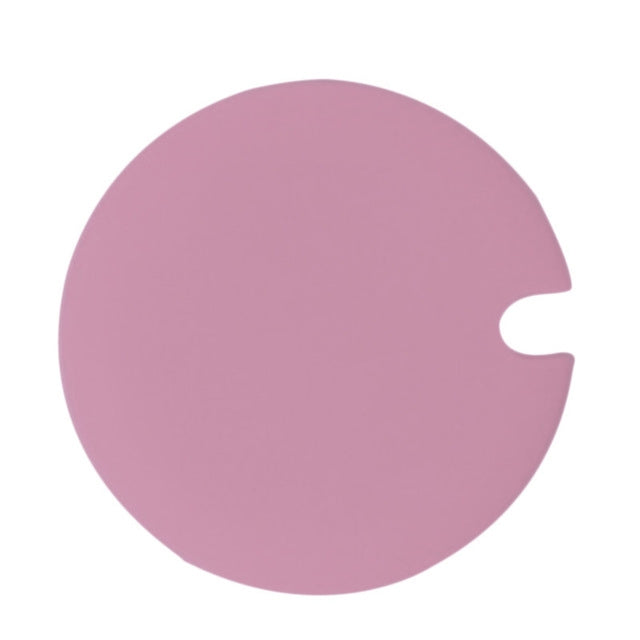 5 PCS Creative Cup Lids Food-grade Silicone Cup Cover Heat-resistant Safe Healthy Silicone Lid with Gap(Pink) - free shipping - PMC TechLife - Order now!