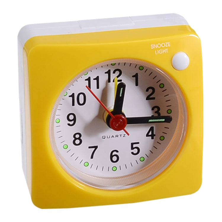 Bedside Mute Alarm Clock With Light & Snooze Function(Yellow) - free shipping - PMC TechLife - Order now!