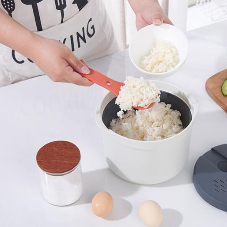Kitchenware Microwave Oven Utensils Rrice Cooker Heating Steamer Pot Steamed Rice Box(Bright Orange) - Cooking Tools by PMC TechLife | Online Shopping South Africa | PMC TechLife | Buy Now Pay Later Mobicred