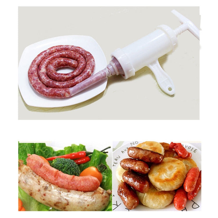 2 PCS Sausage Machine Meat Stuffer Filler Hand Operated Salami Maker - Food Molds by PMC TechLife | Online Shopping South Africa | PMC TechLife | Buy Now Pay Later Mobicred