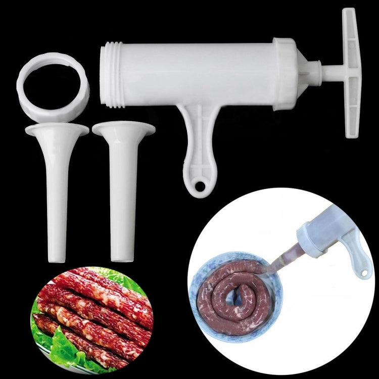 2 PCS Sausage Machine Meat Stuffer Filler Hand Operated Salami Maker - Food Molds by PMC TechLife | Online Shopping South Africa | PMC TechLife | Buy Now Pay Later Mobicred