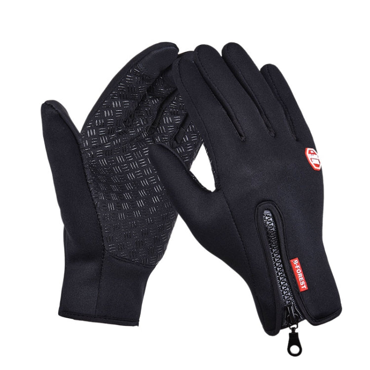Outdoor Sports Hiking Winter Leather Soft Warm Bike Gloves For Men Women, Size:S (Red) - free shipping - PMC TechLife - Order now!