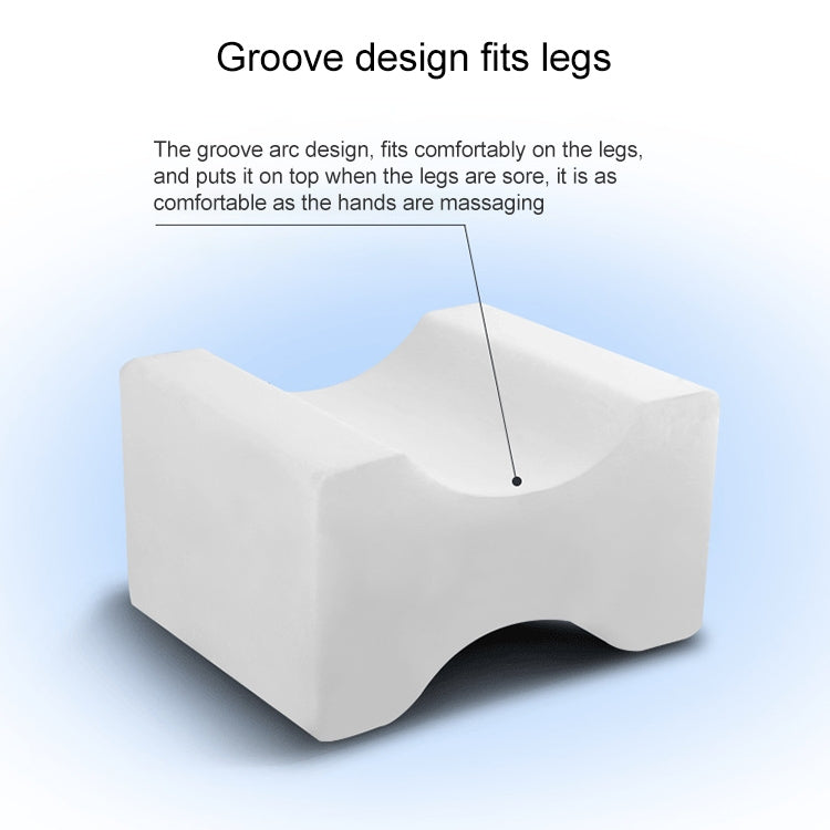 Orthopedic Memory Foam Knee Wedge Pillow for Sleeping Sciatica Back Hip Joint Pain Relief Contour Thigh Leg Pad Support Cushion - Cushions & Pillows by PMC TechLife | Online Shopping South Africa | PMC TechLife | Buy Now Pay Later Mobicred