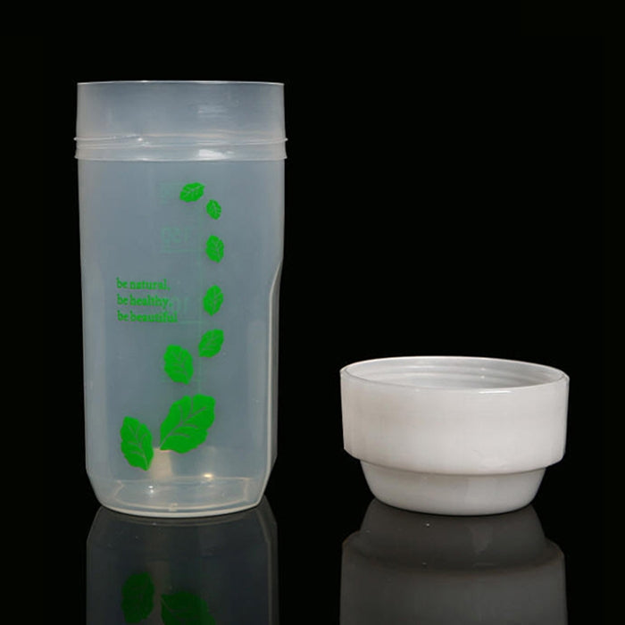 Beverage Juice Powder Shake Cup Environmentally Friendly Food Grade Plastic Cup(White) - Drinking Tools by PMC TechLife | Online Shopping South Africa | PMC TechLife | Buy Now Pay Later Mobicred