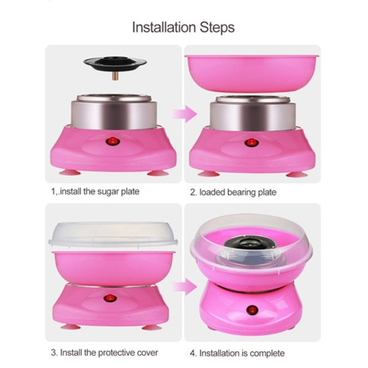Electric Cotton Candy Machine, Plug:EU(Pink) - free shipping - PMC TechLife - Order now!