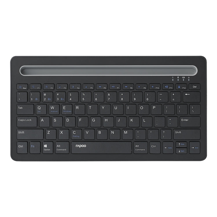 Rapoo XK100 78 Keys Wireless Bluetooth Office Business Keyboard(Black) - free shipping - PMC Jewellery - Order now!