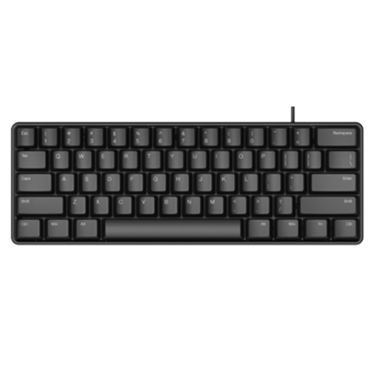 Rapoo V860 Desktop Wired Gaming Mechanical Keyboard, Specifications:61 Keys(Black Shaft) - free shipping - PMC Jewellery - Order now!