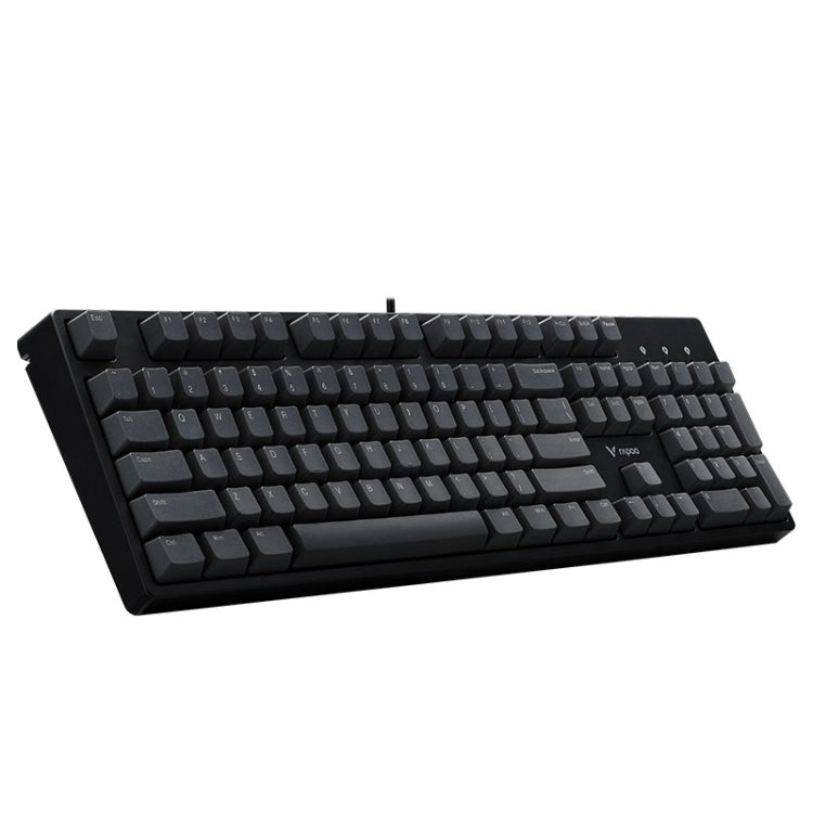 Rapoo V860 Desktop Wired Gaming Mechanical Keyboard, Specifications:104 Keys(Black Shaft) - free shipping - PMC Jewellery - Order now!