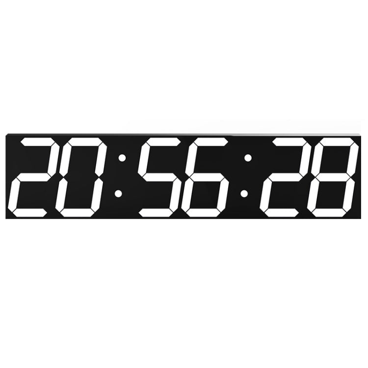 Creative LED Digital Wall Clock Multi-function WIFI Clock, Style:6 Bit Sealed Box WIFI(White) - Wall Clock by PMc TechLife | Online Shopping South Africa | PMc TechLife | Buy Now Pay Later Mobicred