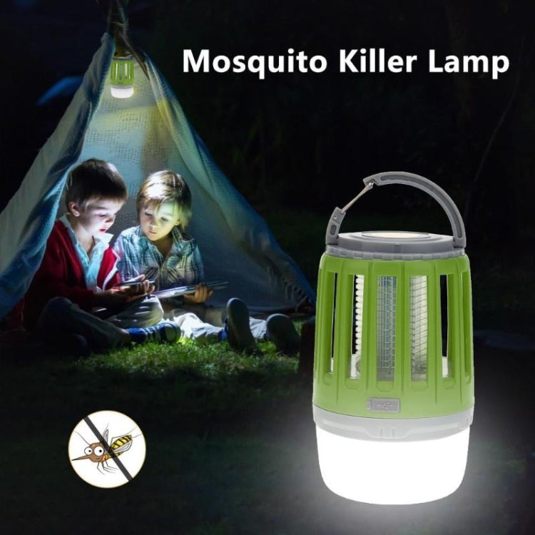 Solar Power Mosquito Killer Outdoor Hanging Camping Anti-insect Insect Killer, Color:Gray+ Solar Panel - Outdoor Insect Repellent by PMC TechLife | Online Shopping South Africa | PMC TechLife | Buy Now Pay Later Mobicred