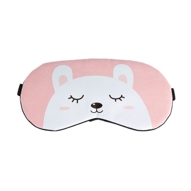 Cartoon Animal Cute Sleep Eye Mask Eyeshade Cover Massage Relax Eye Mask(Pink Rabbit) - free shipping - PMC TechLife - Order now!
