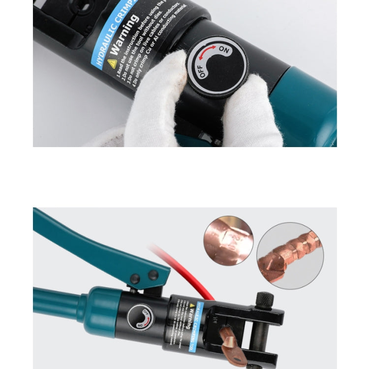 Electrician Overall Manual Hydraulic Pliers Multi-function Crimping Pliers, Model:YQK240(4-240mm) - free shipping - PMC TechLife - Order now!