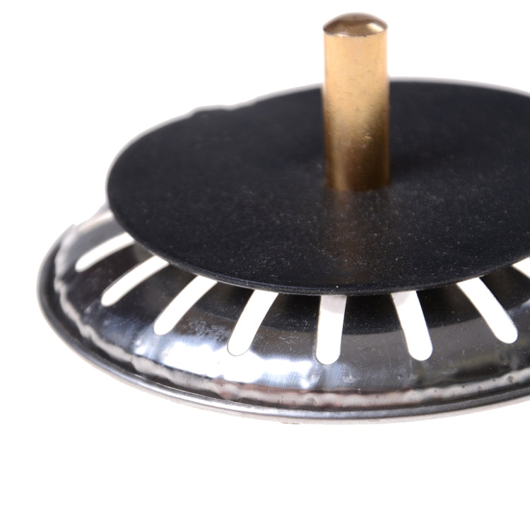 Stainless Steel Bathroom Kitchen Sink Strainer Flume Cover - Filters by PMC TechLife | Online Shopping South Africa | PMC TechLife