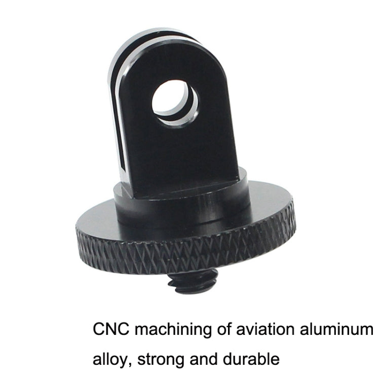 TELESIN Aluminum Alloy 1/4 Transfer Head Sports Camera Accessories For GoPro HERO11 Black / HERO9 Black / DJI Osmo Action 3 - Holder by PMC TechLife | Online Shopping South Africa | PMC TechLife | Buy Now Pay Later Mobicred