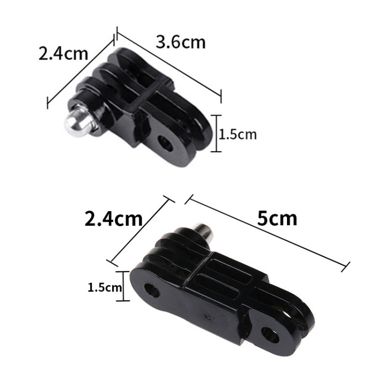 Same Direction Long Adapter TELESIN Screw Adapter Adjustment Arm For GoPro Hero12 Black / Hero11/10 /9 /8 /7 /6 /5, Insta360 Ace / Ace Pro, DJI Osmo Action 4 and Other Action Cameras -  by PMC TechLife | Online Shopping South Africa | PMC TechLife | Buy Now Pay Later Mobicred