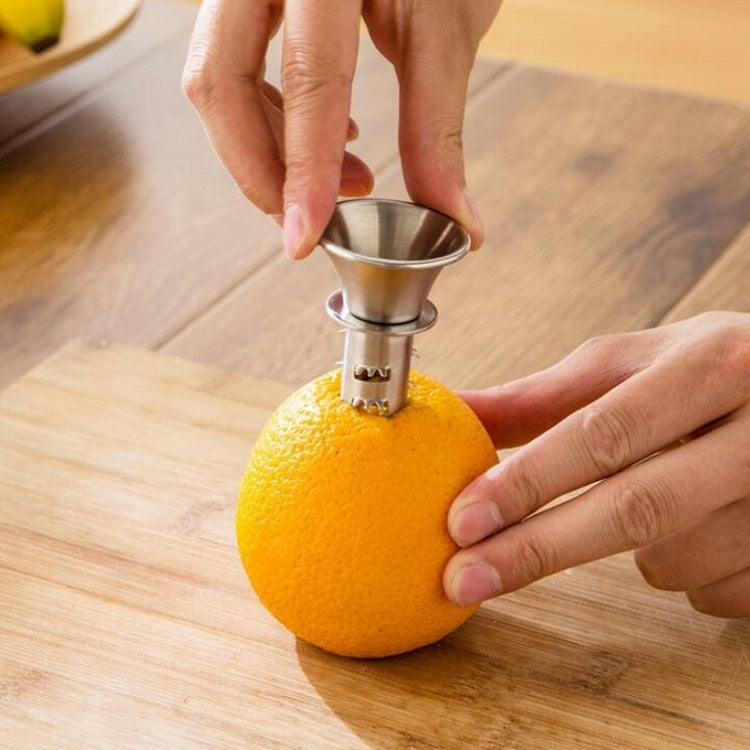 Stainless Steel Fruit Manual Squeezer Household Thick Lemon Juicer - Stirrer & Squeezer by PMC TechLife | Online Shopping South Africa | PMC TechLife