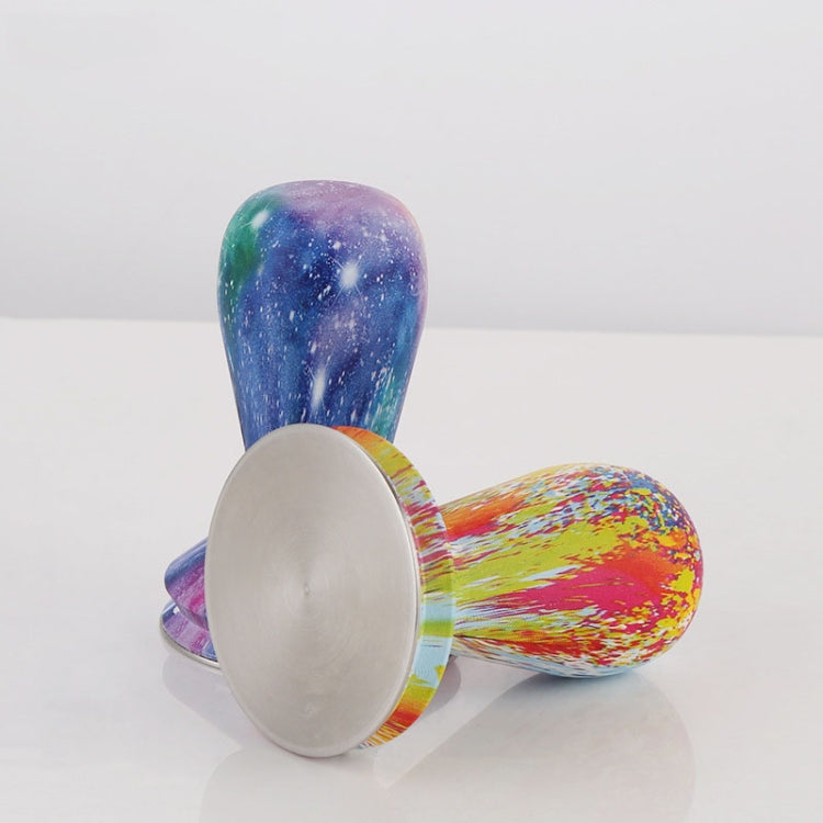 58mm Coffee Tamper Coloured Silicone Frosted Handle Coffee Hammer 304 Stainless Steel Powder Press Coffee Accessories Starry Sky - free shipping - PMC TechLife - Order now!