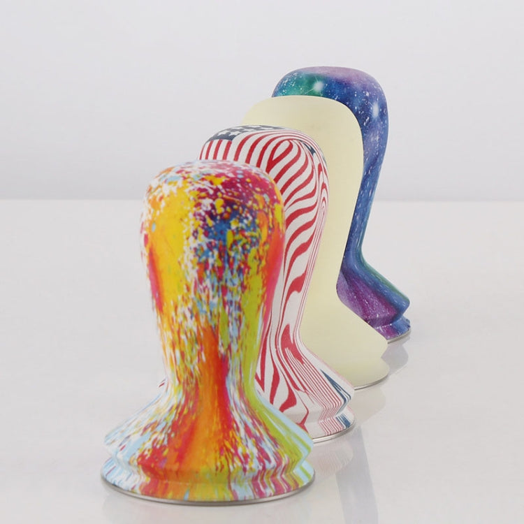 58mm Coffee Tamper Coloured Silicone Frosted Handle Coffee Hammer 304 Stainless Steel Powder Press Coffee Accessories Milk White - free shipping - PMC TechLife - Order now!