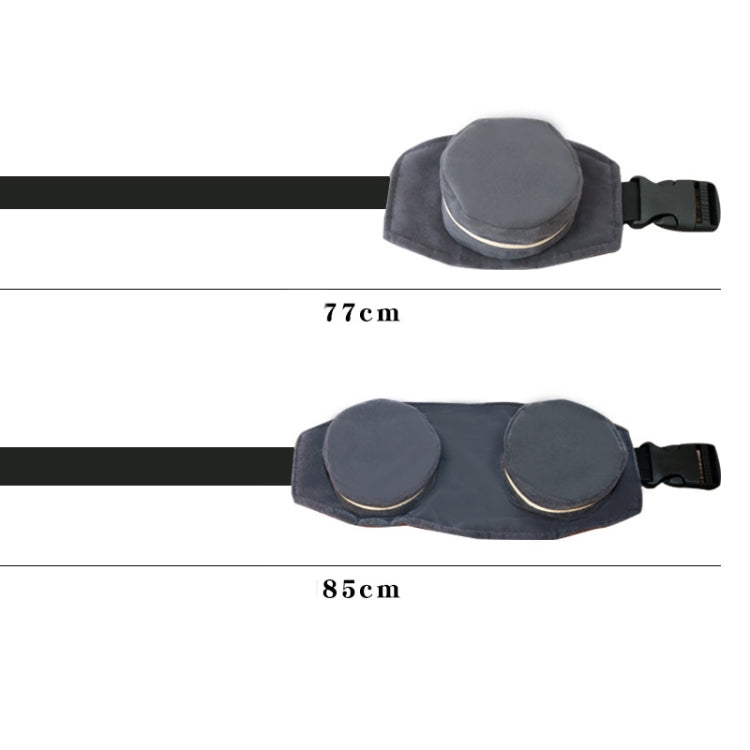 Moxibustion Clothing Thickened Smokeless Neck and Shoulder Insulation Clothing Moxibustion Flocking Cloth Cover, Style:4 United Gray - free shipping - PMC TechLife - Order now!