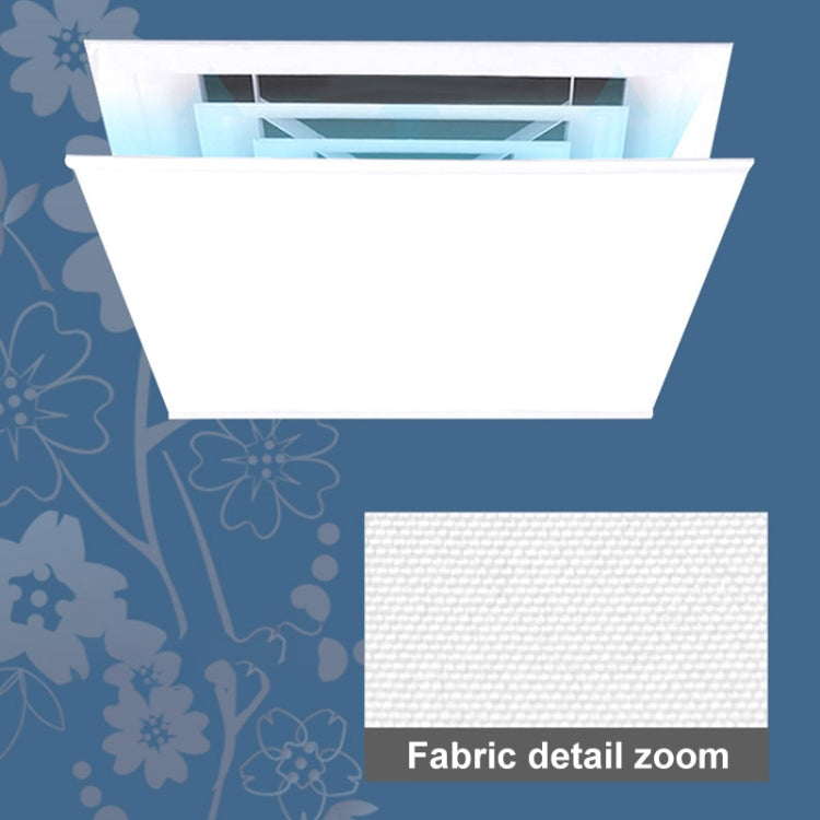Central Air Conditioning Wind Shield Wall-Mounted Anti Direct Blowing Windshield, Size:60x60cm(White) - free shipping - PMC TechLife - Order now!