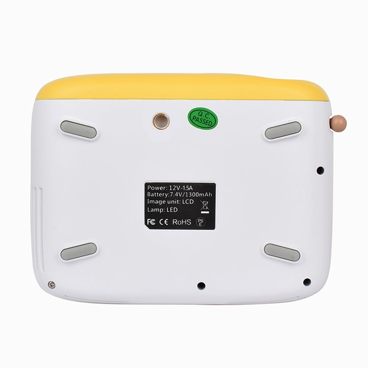 YG200 Portable LED Pocket Mini Projector AV SD HDMI Video Movie Game Home Theater Video Projector, US Plug(Yellow and White) - LED Projector by PMC TechLife | Online Shopping South Africa | PMC TechLife | Buy Now Pay Later Mobicred