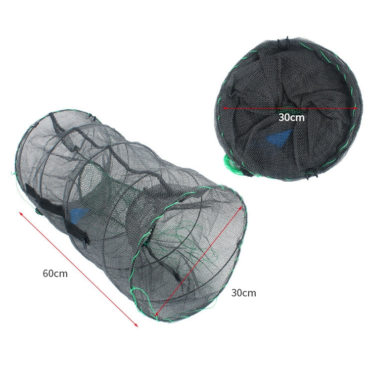 Spring Cage Fishing Net Automatic Folding Shrimp Cage Round Spring Fish Net(Special Mesh Large) - Fishing Net by PMC TechLife | Online Shopping South Africa | PMC TechLife