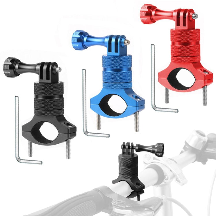 Aluminum Alloy Bicycle Mounting Bracket Bicycle Clip For Action Camera(Blue) - Bicycle Handlebar Mount by PMC TechLife | Online Shopping South Africa | PMC TechLife | Buy Now Pay Later Mobicred