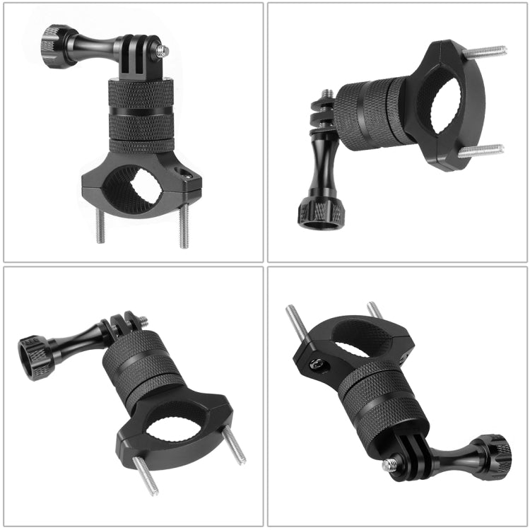 Aluminum Alloy Bicycle Mounting Bracket Bicycle Clip For Action Camera(Black) - Bicycle Handlebar Mount by PMC TechLife | Online Shopping South Africa | PMC TechLife | Buy Now Pay Later Mobicred