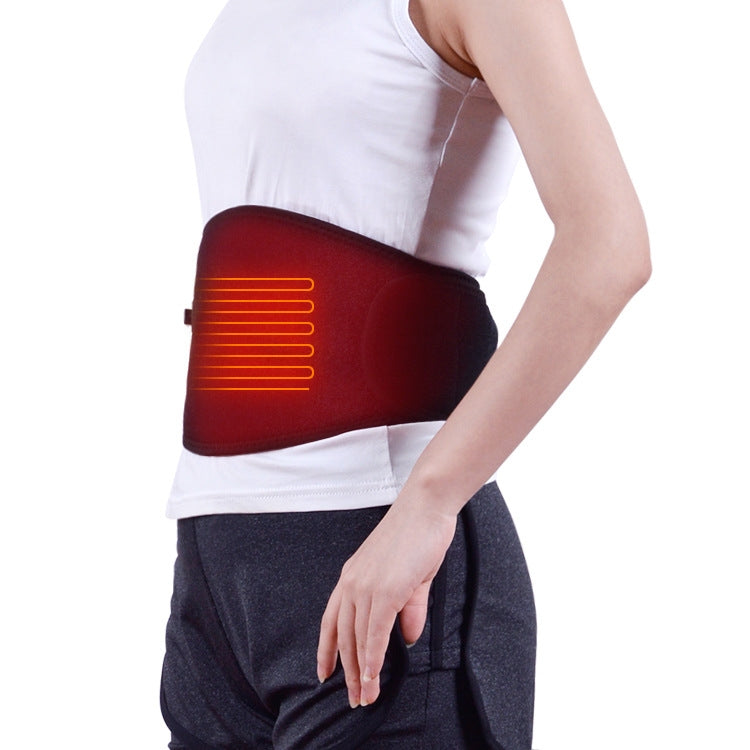 Warm Hot Compress Electric Heating Waist Belt(DC Belt+Test Orchestrator+DC Line) - free shipping - PMC TechLife - Order now!