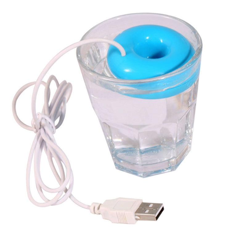 Donut Shape Mini USB Air Humidifier Aroma Diffuser Purifier(Blue) - free shipping - PMC TechLife - Order now!