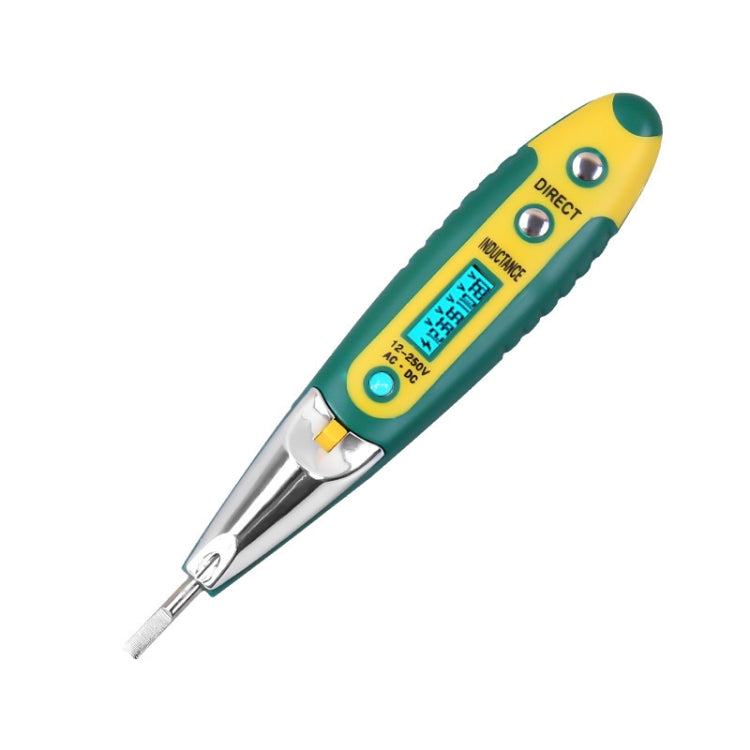 High Precision Electrical Tester Pen Screwdriver 220V AC DC Outlet Circuit Voltage Detector Test Pen with Night Vision, Specification:Digital Display Pen (Card)+Battery - Voltage Detector by PMc TechLife | Online Shopping South Africa | PMc TechLife | Buy Now Pay Later Mobicred