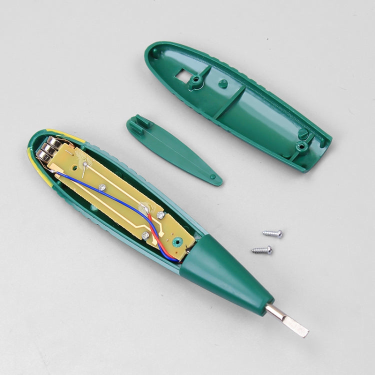 High Precision Electrical Tester Pen Screwdriver 220V AC DC Outlet Circuit Voltage Detector Test Pen with Night Vision, Specification:Digital Display Pen (Card)+Battery - Voltage Detector by PMc TechLife | Online Shopping South Africa | PMc TechLife | Buy Now Pay Later Mobicred