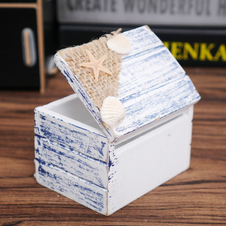 Wooden Pirate Jewellery Storage Box Case Holder Vintage Desk Storage Box(Smooth Sailing) - free shipping - PMc TechLife - Order now!