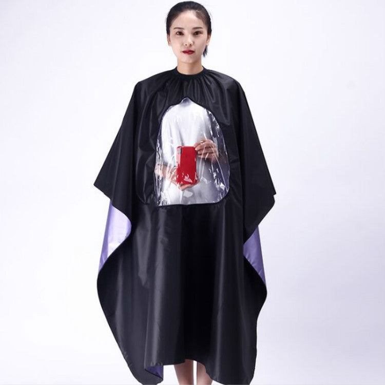 Waterproof Transparent and Visible Increase Haircut Cloth Adult Haircut - free shipping - PMC TechLife - Order now!