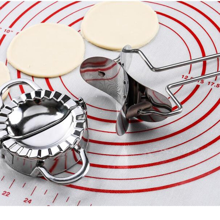 Stainless Steel Dumpling Maker Dough Cutter Dumpling Mould Kitchen Accessories Pastry Tools, Specification:7.3 Dumplings Round knife - free shipping - PMC TechLife - Order now!