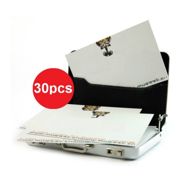 Aluminum Storage Box Business Card Holder Credit Card Bank Card Storage Box(Gold) - free shipping - PMC TechLife - Order now!
