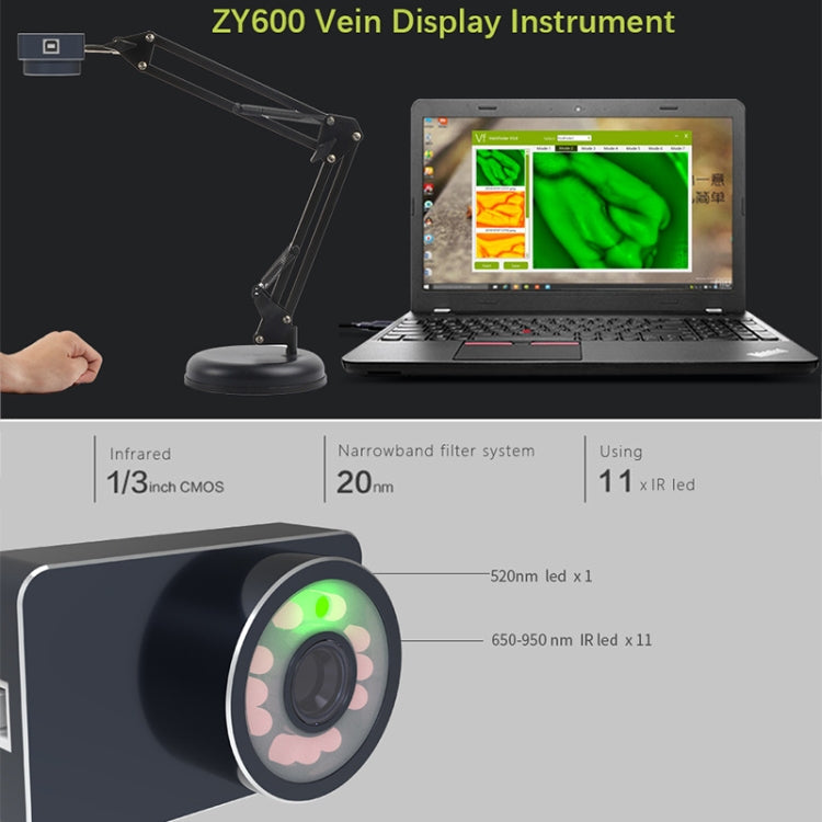 VF620 Infrared Vein Viewer -Desktop HD Adults Children Handy Efficiency Vein Locator - free shipping - PMC TechLife - Order now!