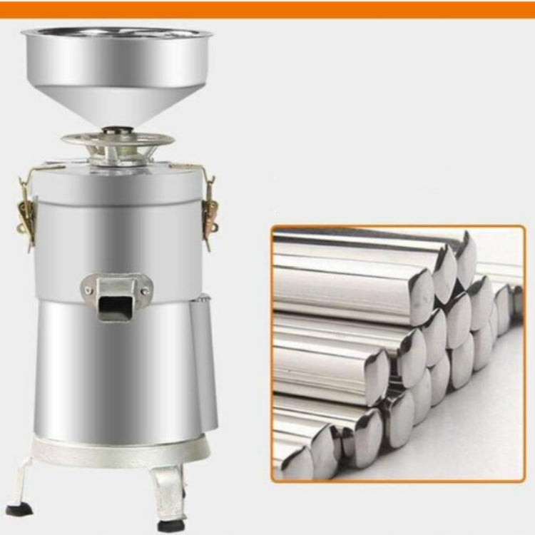130/1800W Household Stainless Steel Refiner Large Capacity  Slurry Separation Fresh Grinding Soymilk Tofu Machine, CN Plug(Silver) - free shipping - PMC TechLife - Order now!