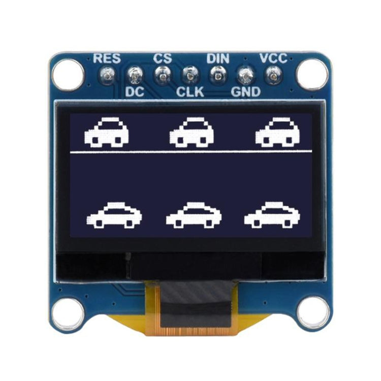 Waveshare 0.96 inch OLED Display Module, 128×64 Resolution, SPI / I2C Communication(D White) - free shipping - PMC Jewellery - Order now!