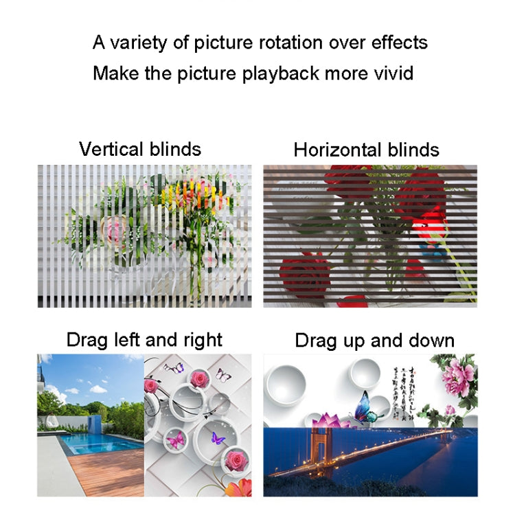 DPF-1201 12 inch 1280x800 Resolution Wall Mounted Advertising Machine LCD Electronic Photo Frame, Plug:UK Plug(Black) - 11-15 inch by PMC TechLife | Online Shopping South Africa | PMC TechLife | Buy Now Pay Later Mobicred