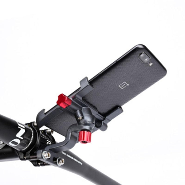 360 Rotate Eagle Claw Bionic Bike Phone Holder Mount Aluminum Bicycle Motocycle Handlebar Cellphone Stand Bracket(Gold) - Holder by PMC TechLife | Online Shopping South Africa | PMC TechLife | Buy Now Pay Later Mobicred