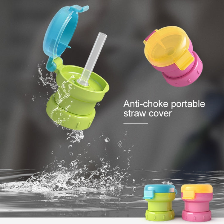 Children Portable Bottled Drinks Anti-overflow Anti-squash Replacement Straw Cap(Green) - Drinking Tools by PMc TechLife | Online Shopping South Africa | PMc TechLife | Buy Now Pay Later Mobicred