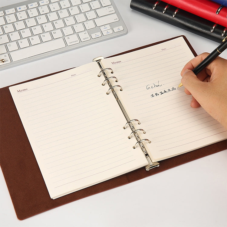 Business Notepad Loose Leaf Replaceable Inner Notebook Thickened Diary Book, Color:A5 Black - Notebooks by PMc TechLife | Online Shopping South Africa | PMc TechLife | Buy Now Pay Later Mobicred