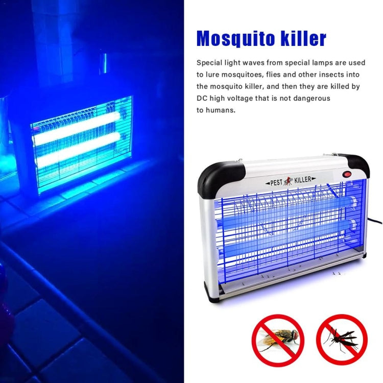 Fluorescent Lamp Household Electric Shock Mosquito Killer UV High Pressure Mosquito Killer(US Plug 110V) - Repellents by PMC TechLife | Online Shopping South Africa | PMC TechLife | Buy Now Pay Later Mobicred