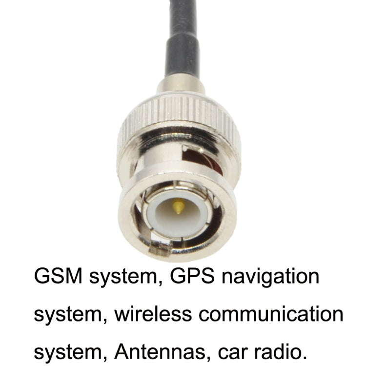 BNC Female With Waterproof Circle To BNC Male RG58 Coaxial Adapter Cable, Cable Length:10m - free shipping - PMC Jewellery - Order now!