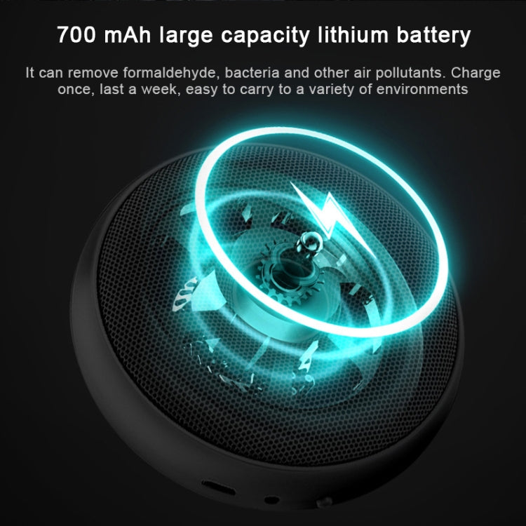 Portable Donut Electric Air Purifier Home Car Anion Ozone Deodorizer(Green) - free shipping - PMC TechLife - Order now!