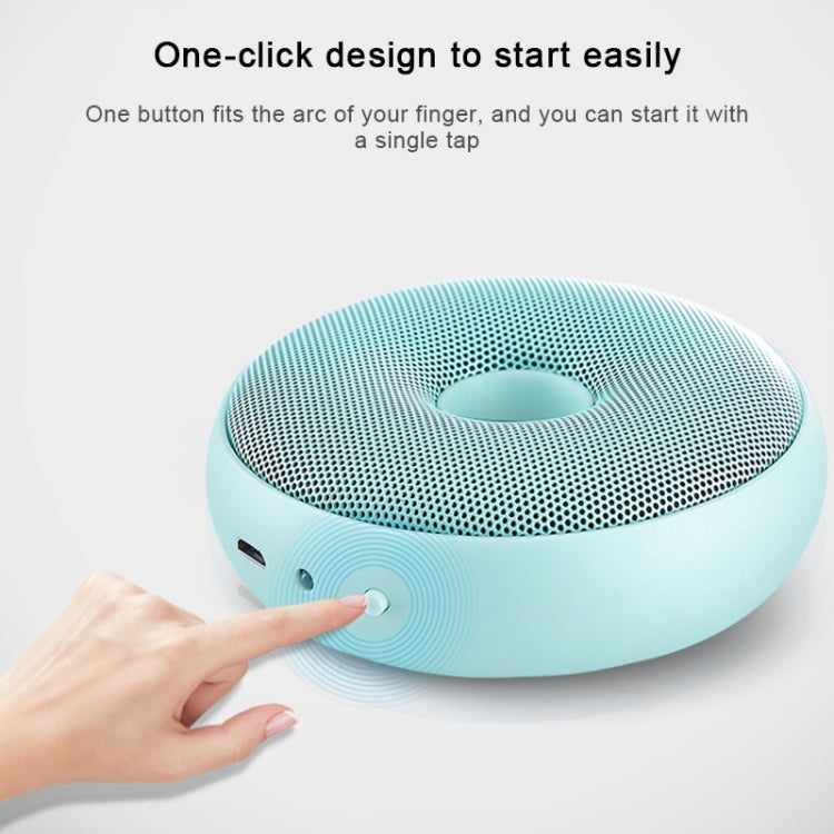 Portable Donut Electric Air Purifier Home Car Anion Ozone Deodorizer(Blue) - free shipping - PMC TechLife - Order now!