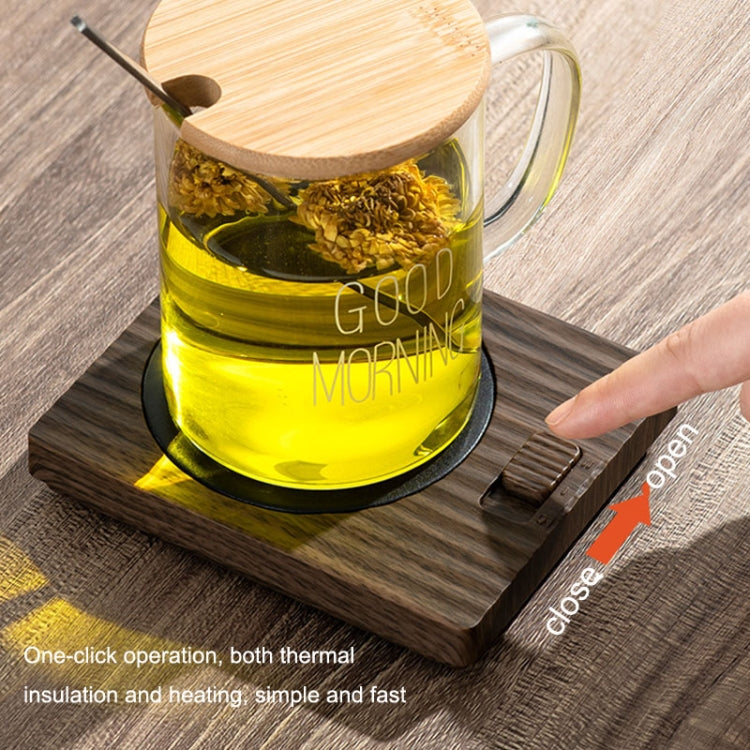 Home USB Constant Temperature Cup Mat Heat Thermos Coaster, Style:With Adapter(Romantic Pink) - USB Heater by PMC TechLife | Online Shopping South Africa | PMC TechLife | Buy Now Pay Later Mobicred