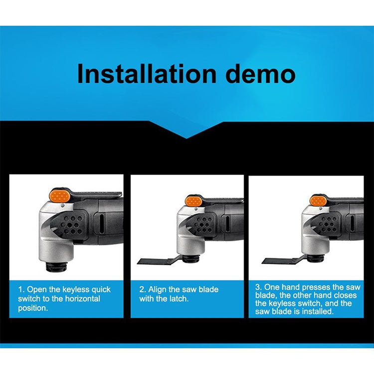 Multi-Purpose Treasure Accessories Power Tool Accessories Multi-Function Tool Blade Saw Blade Carbide Saw Blade, Style:Polishing Blade - Electric Saws & Accessories by PMC TechLife | Online Shopping South Africa | PMC TechLife | Buy Now Pay Later Mobicred